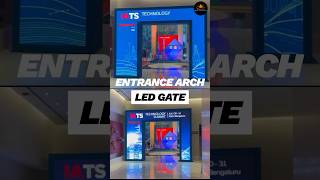 Arch Gate LED Wall  Entrance ARCH LED Gate entranceled archgateled ledarchgate [upl. by Kosel273]