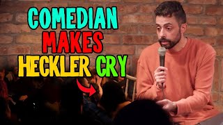 COMEDIAN MAKES HECKLER CRY [upl. by Cirda610]