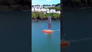 Fun in the Sun on the Fowey River Cornwall ⛵️ cornwall shorts fowey [upl. by Veats900]