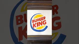 Burger King Logo ✨ art drawing howto easy sketch painting burgerking logo shorts [upl. by Gnik]