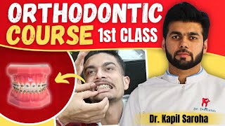 ORTHODONTIC COURSE Students in HandsOn Patient Care by Dr Kapil Saroha orthodontics [upl. by Shae]