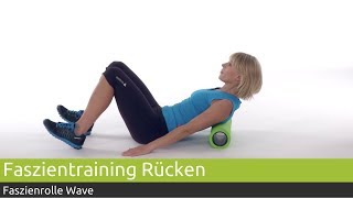 Faszientraining für den Rücken Übung mit Rolle in Querposition  PINOFIT [upl. by Clapp81]