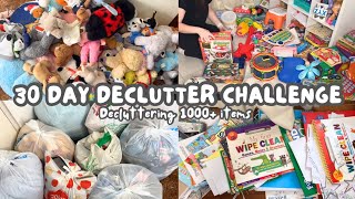 30 DAY DECLUTTER CHALLENGE 2023 ✨ DECLUTTERING 1000 ITEMS KONMARI DECLUTTER  MINIMALISM PART 2 [upl. by Yuu60]