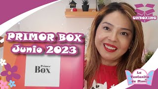 PRIMOR BOX Junio 2023  Unboxing cajita suscripción mensual [upl. by Feucht]