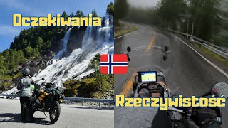 Oczekiwania vs rzeczywistość podczas podróży po Norwegii motocyklem  Zgadzasz się norwegia [upl. by Gerger]