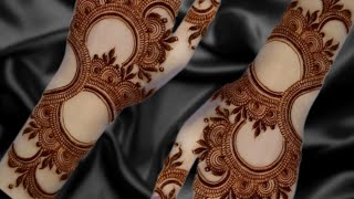 Attractive Back Hand Simple Arabic Mehndi Designs For Begginer ll New Easy Arabic Mehndi Designs [upl. by Lynden]