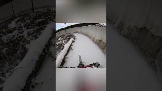 ❄️☠️Riding a lost place☠️❄️Pt2Old bobsleigh track Winter Edition lostplace gopro freeride mtb [upl. by Alemrac]