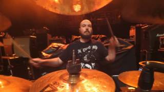 Ingested  Narcissistic Apathy  Copremesis Drum Cam  Lyn Jeffs  Summer Slaughter Tour 2016 [upl. by Buote]