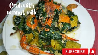 GINATAANG ALIMANGOCRAB with malunggaykalabasa at sitaw [upl. by Kliber468]