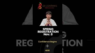 QD Learning Spring Registration Opens at November 08 [upl. by Nowell]