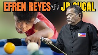 Efren quotBataquot Reyes vs Jaybee Sucal Full Exhibition Game [upl. by Aiblis]