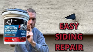 Vinyl Siding Repair DIY [upl. by Jurkoic118]