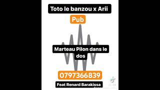 TOTO LE BANZOU X ARII FEAT RENARD BARAKISSA  MARTEAU PILON 🍗 [upl. by Ettedo]