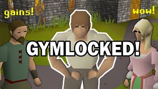 Gymlocked Gaining muscle while playing Oldschool Runescape 1 [upl. by Nesnaj]