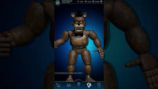 FNAF AR  Un nightmare  Fixed Nightmare Freddy  Workshop Animation [upl. by Zachar]