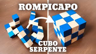 COME RISOLVERE IL ROMPICAPO DEL CUBO SERPENTE [upl. by Llenrahc640]