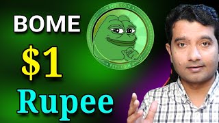 BOME COIN PRICE PREDICTION  NEW 1000X MEME COIN [upl. by Neirol]