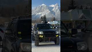 SURROUNDED BY GIANT ROCKS Canadian Rockies 2008 v8 4Runner FALKEN WILD PEAK AT3W 285  AUXBEAM [upl. by Akenehs]