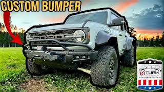 Ford Bronco Baja Bull Bar Bumper TURN OFFROAD [upl. by Catlin]