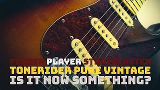 Fender Player Stratocaster tonerider pure vintage pickups upgrade [upl. by Magdalena]