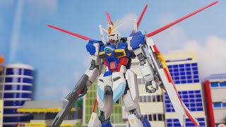 Stop Motion Build Rg Gundam Force Impulse Ver 2 RG ガンダム [upl. by Bugbee69]