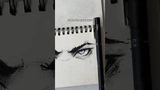 HOW to DRAW EYES✍️👁️ sketchbook art [upl. by Southard]