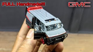 I built a 1983 GMC van model The A Team  FULL VIDEO [upl. by Hammock]