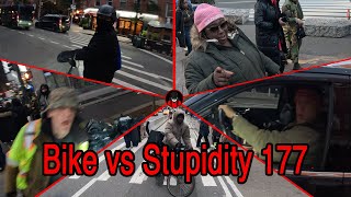 Bike vs Stupidity 177 😁 [upl. by Nortad680]