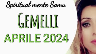 GEMELLI ♊ Aprile 2024 previsioni🔮 Tarocchi🔮 [upl. by Laitselec]