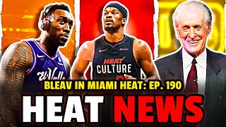 Talking Jimmy Butler Rumors Nassir Little Signing Canes Dolphins  MORE  BLEAV in Miami Heat 190 [upl. by Leroy]