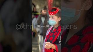 Most beautiful Kalash tribe girl at phool festival 2024 welcome kalashvalkey chitral pakistan [upl. by Ermin]