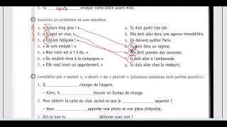 Grammaire en dialogues Leçon 23 exercices sur les verbes pouvoir vouloir devoir avec Madame Maha [upl. by Weathers]