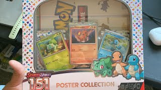 Pokémon 151 Poster Collection opening [upl. by Rao662]