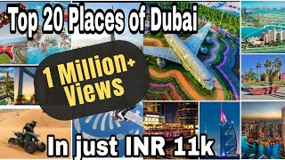 6 Days Perfect Itinerary for Dubai Best places to visit in Dubai IndiansAbroad [upl. by Gardel]