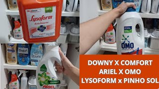 🧺 DICAS DE PRODUTOS DE LIMPEZA  TOUR PELA COZINHA E LAVANDERIA 🧼  ORGANIZAÇÃO GERAL 🧹 [upl. by Salvay]