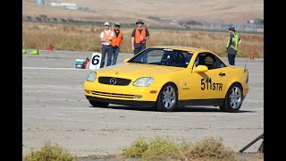 SFR SCCA 2019 Autocross Round 12 SLK 230 [upl. by Neddie]