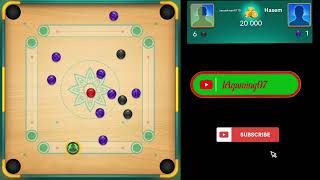 board game play 2024  carrom [upl. by Hamirak698]