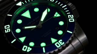 Helson Shark Diver 42 Video Watch Review [upl. by Reham]