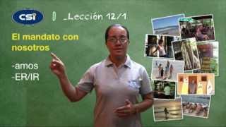 Intermediate Spanish Video Lesson 12 quotEl mandato con nosotrosquot [upl. by Rodmann]