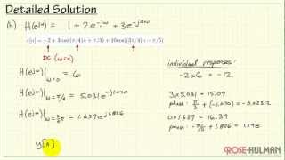 Frequency Response Example 1 [upl. by Eneloc]