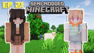 1201 Semi Modded Minecraft Finishing our Home  Ep 21 [upl. by Shear945]