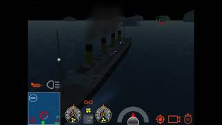 Titanic sinking ship handling simulator [upl. by Ydoj495]