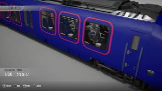 TSW2  Livery editor  Blue and Red BR443 [upl. by Farmelo]