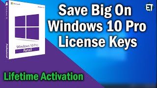 How to Buy Genuine Windows 10 Pro License Keys On Discount [upl. by Heisel]