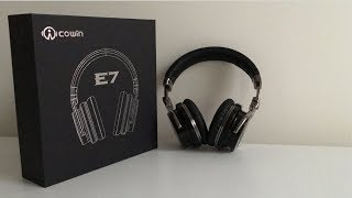 Cowin E7 Wireless Bluetooth Headphones Review  BEST MIDRANGE BLUETOOTH HEADPHONES [upl. by Cain]