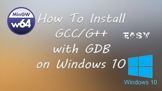 How To Install GCCG in Windows 10 EASY [upl. by Yenttirb]