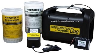 Vaportek Restorator DUO 905400 Electric or Battery Odor Control [upl. by Ximenes]