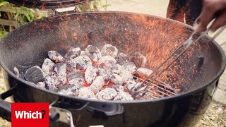 How to use a charcoal barbecue [upl. by Cadmann]