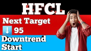 HFCL Share Analysis amp Next Target [upl. by Murial]