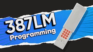 Programming Liftmaster 387LM Keypad [upl. by Cyn954]